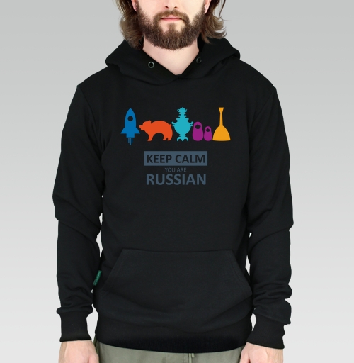 Фотография футболки Минималистичный постер Keep Calm You Are Russian