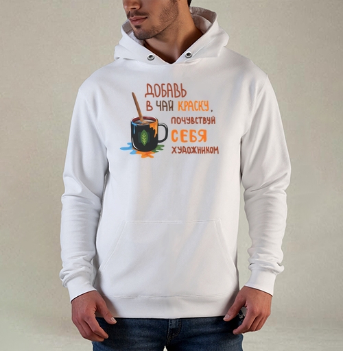 Фотография футболки Чай художника