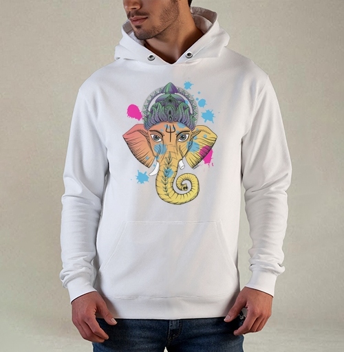 Фотография футболки Самоделка ganesha_color.png