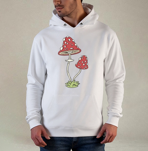 Фотография футболки Mushrooms Грибочки