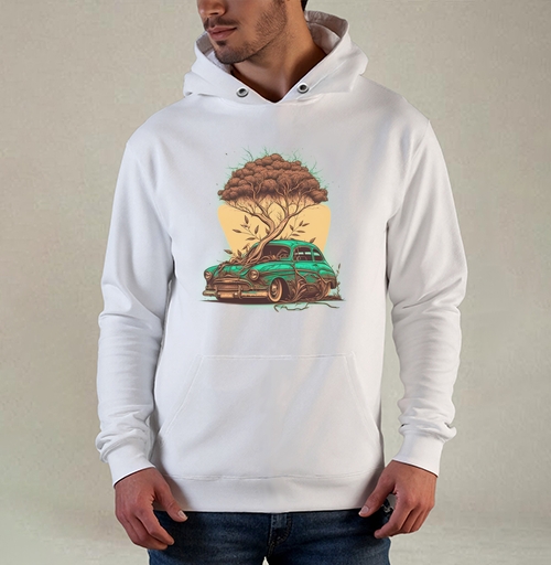 Фотография футболки Старая машина