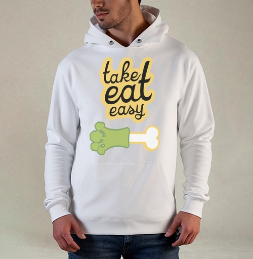 Фотография футболки take eat easy 4 / Ешь легко 4