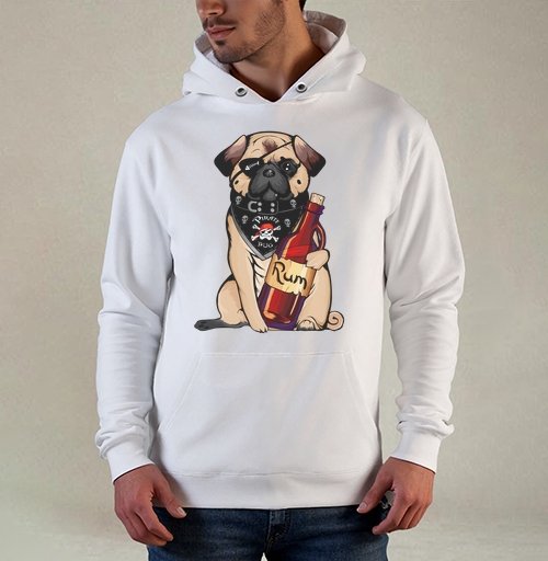 Фотография футболки Pirate pug