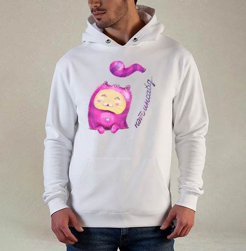 Фотография футболки Мягкая игрушка Котик в ярком костюме