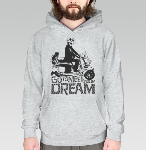 Фотография футболки Go to meet your dream / Иди навстречу мечте