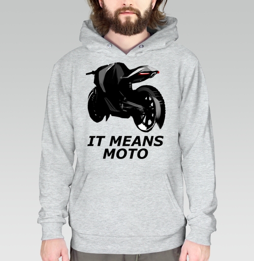 Фотография футболки IT MEANS MOTO / ОЗНАЧАЕТ МОТО