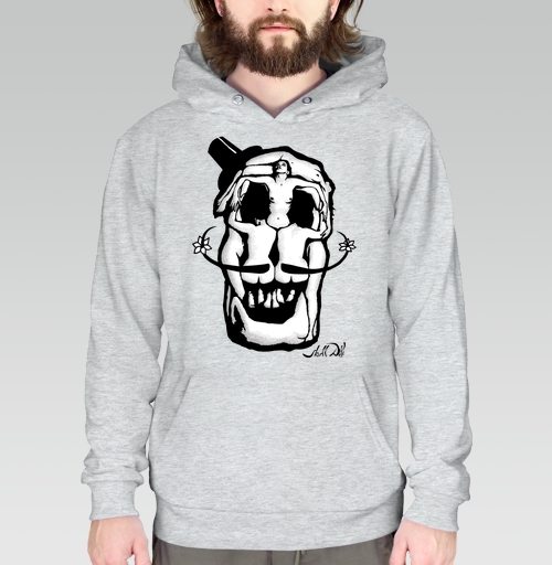 Фотография футболки Dali Skull
