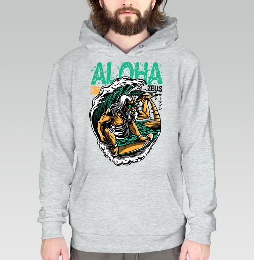 Фотография футболки Aloha Zeus / Алоха Зевс
