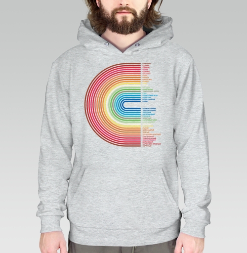 Фотография футболки Rainbow Gradient Colors – Радужный Градиент Цветов