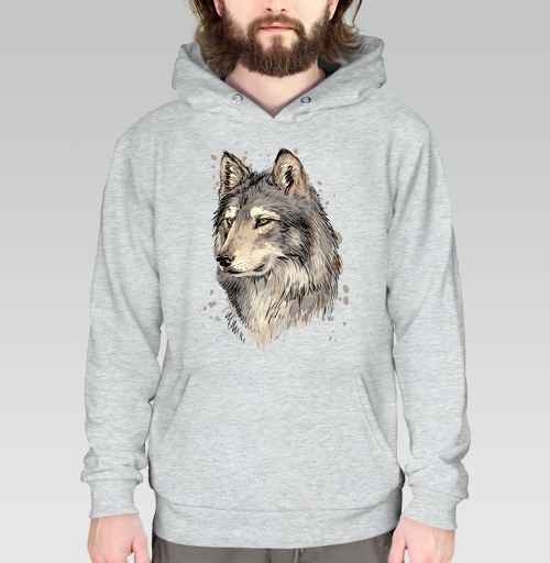 Фотография футболки Волк - Принтериум