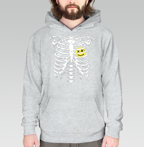 Фотография футболки Скелет смайл