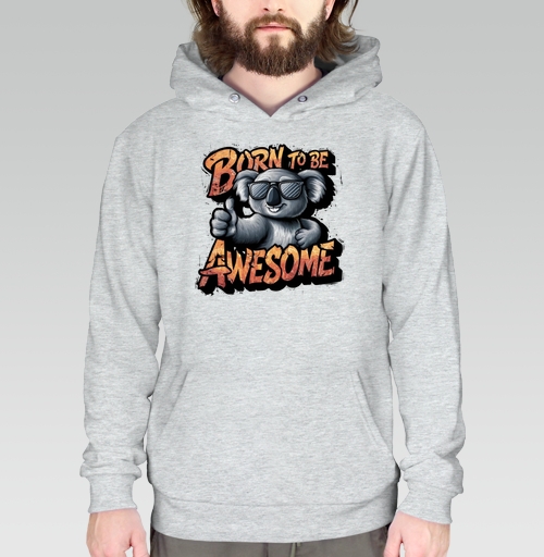 Фотография футболки Футболка с коалой Born to Be Awesome