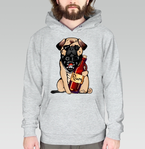 Фотография футболки Pirate pug