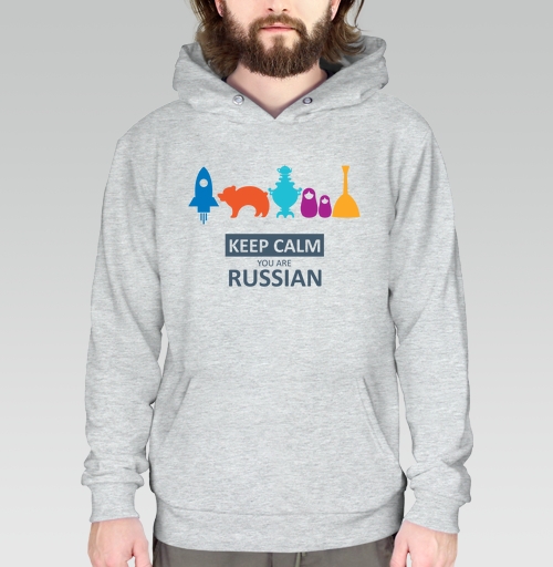 Фотография футболки Минималистичный постер Keep Calm You Are Russian