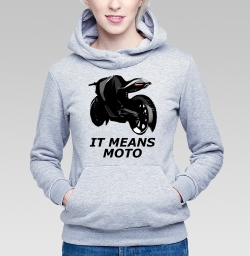 Фотография футболки IT MEANS MOTO / ОЗНАЧАЕТ МОТО