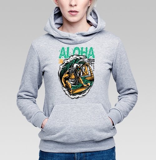 Фотография футболки Aloha Zeus / Алоха Зевс