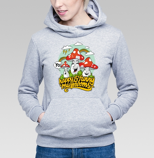 Фотография футболки Funny Mushrooms