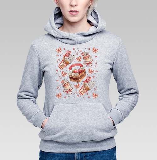Фотография футболки Happy Valentines Day pattern / Паттерн ко Дню святого Валентина