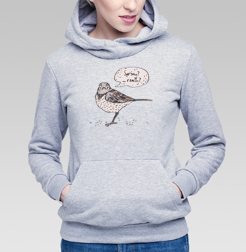 Фотография футболки Spring bird / Весенняя птичка