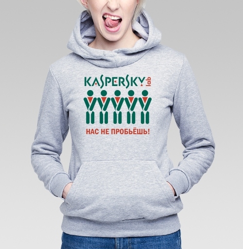 Фотография футболки Символ защиты Kaspersky Lab – плакат единства и силы