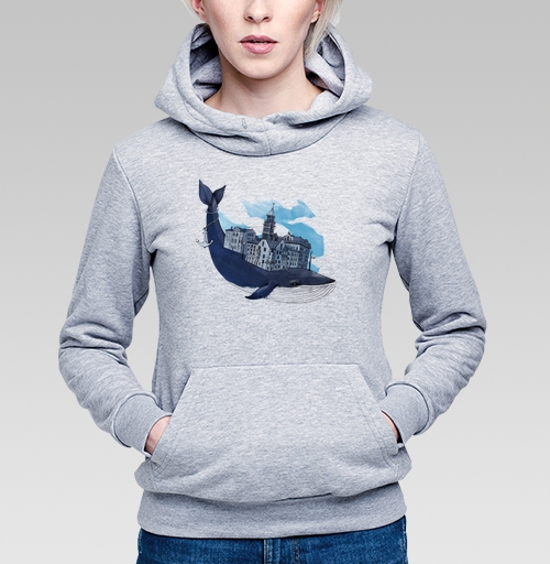 Фотография футболки Whale city