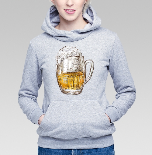 Фотография футболки Янтарная кружка пива Beer Time