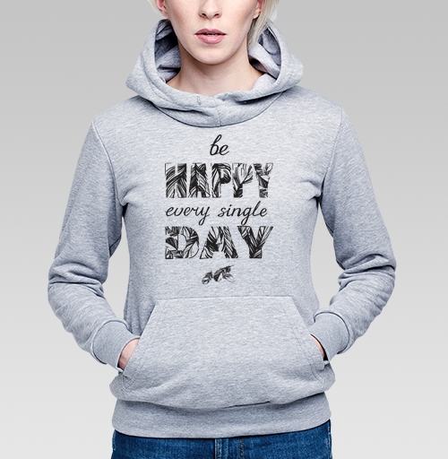 Фотография футболки Be happy every single day / Счастье каждый день