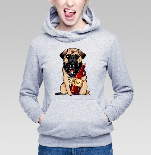 Фотография футболки Pirate pug