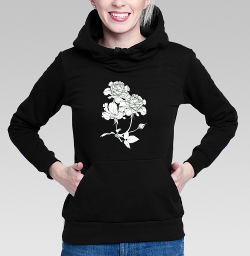 Фотография футболки Паттерн из роз