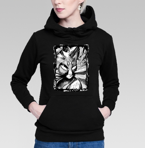 Фотография футболки Психоделические Кошки Номер Пять