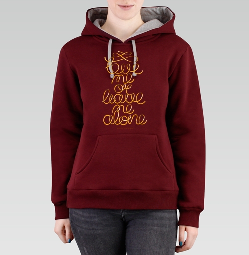 Фотография футболки Gold ribbon lettering / Люби или уходи saying Love me or leave me alone