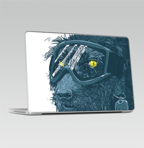 Наклейка на 2008-2013 – Macbook Pro Собака, зима скоро - купить в интернет-магазине Мэриджейн в Москве и СПБ