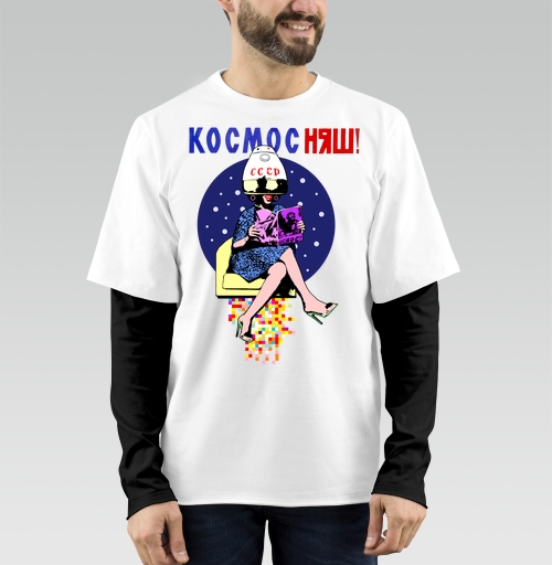 Фотография футболки КОСМОС НЯШ