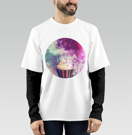 Фотография футболки Sweet galaxy / Сладкая галактика