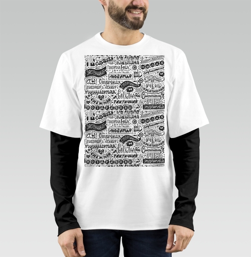 Фотография футболки Комплименты для девушки.