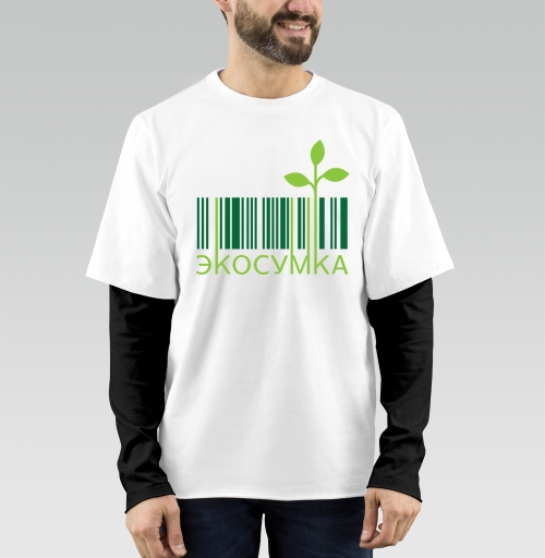 Фотография футболки ЭКОСУМКА