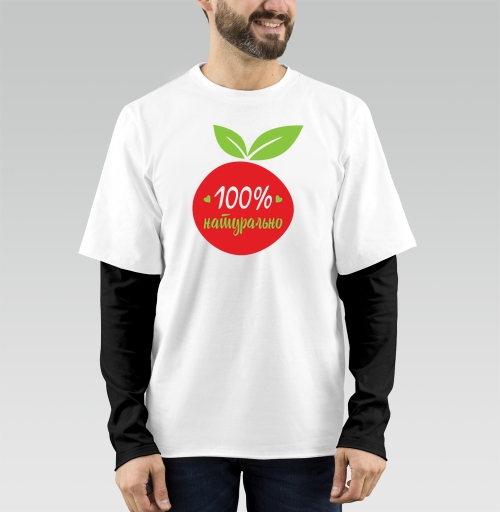 Фотография футболки Натуральный продукт