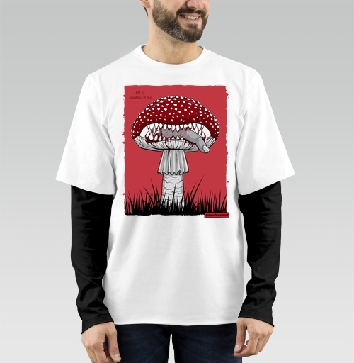 Фотография футболки Дикий мухомор