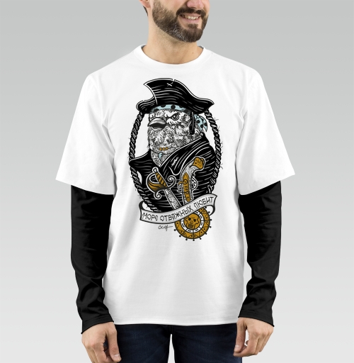 Фотография футболки Море любит отважных