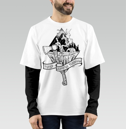 Фотография футболки Топор - дорогой товарищ