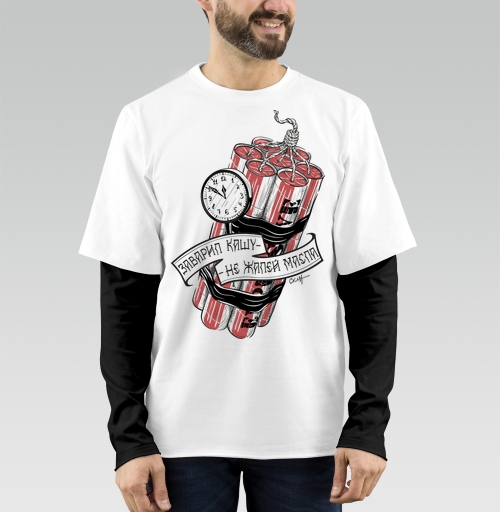 Фотография футболки Динамит и таймер