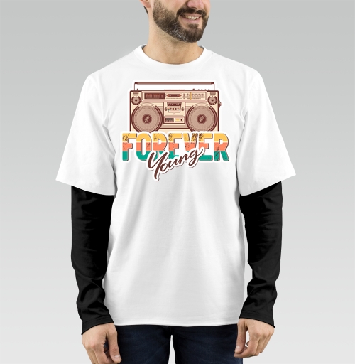 Фотография футболки Вечно молодой - Форевер Янг