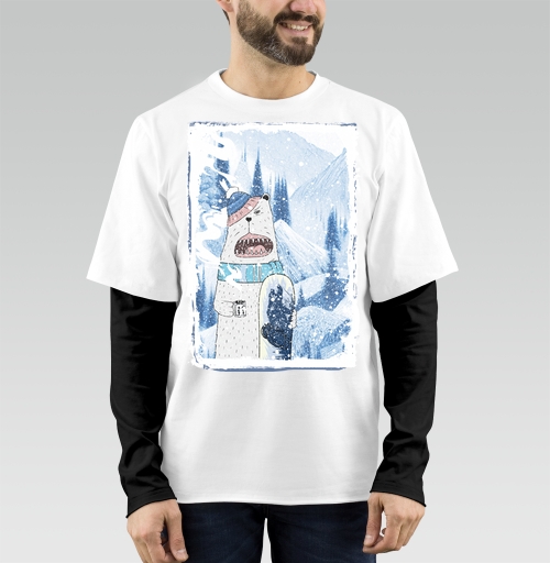 Фотография футболки Зимние Игры и Сумашедшие Медведи Номер Двенадцать