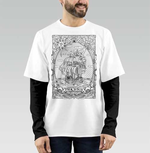 Фотография футболки ПОПУТНЫЙ ВЕТЕР