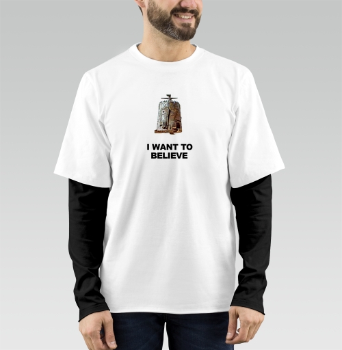 Фотография футболки Верить хочу я