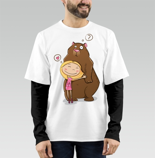 Фотография футболки I like teddy bears