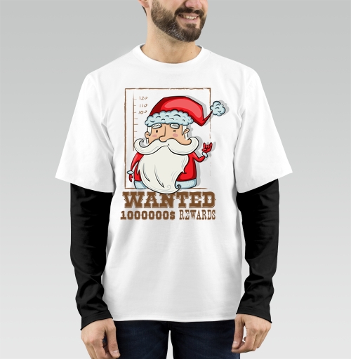 Фотография футболки Santa wanted