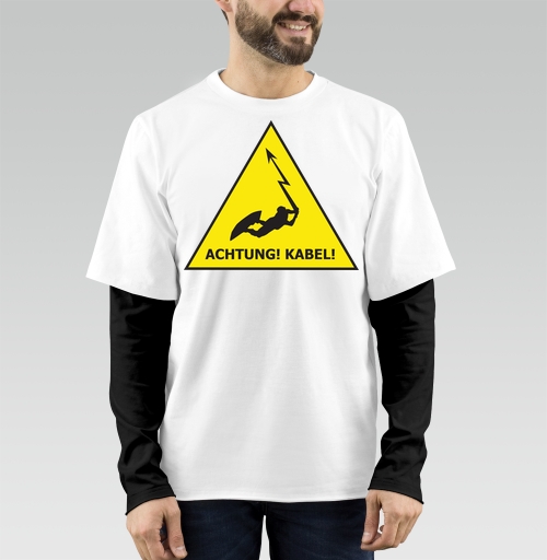 Фотография футболки Achtung! Kabel!