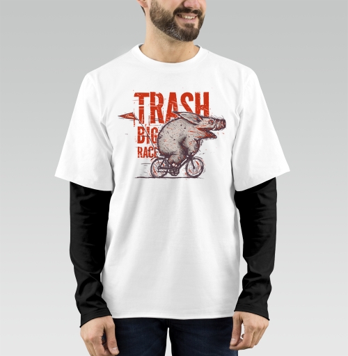 Фотография футболки Trash BIG RACE
