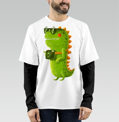 Фотография футболки Dino touristo hipsto